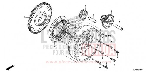 STARTING CLUTCH CB1100CAJ de 2018
